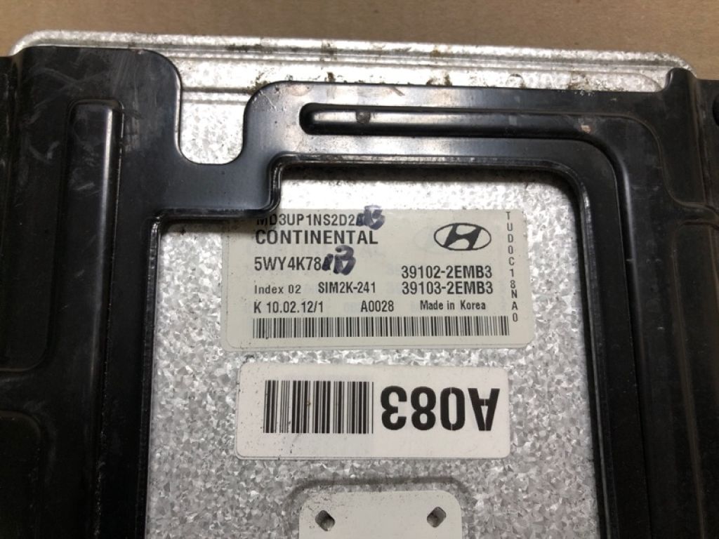 39103-2EMB3 | Блок управления двигателем HYUNDAI ELANTRA MD 10-15 - Фото 3