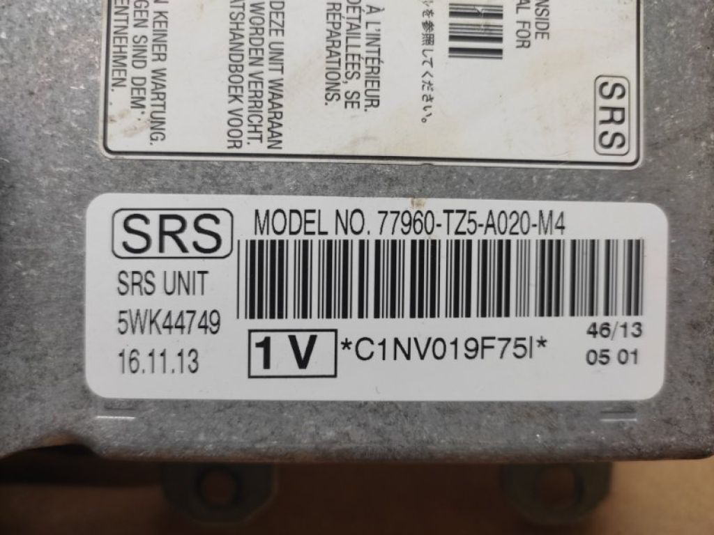 77960-TZ5-A02 | Блок керування AIRBAG ACURA MDX (YD3) 13-21 - Фото 5