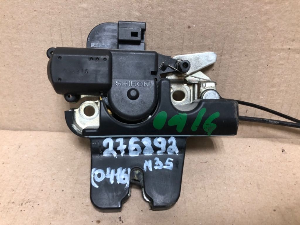 84631-EH100 | Замок крышки багажника INFINITI M35/M45 04-10 - Фото 2