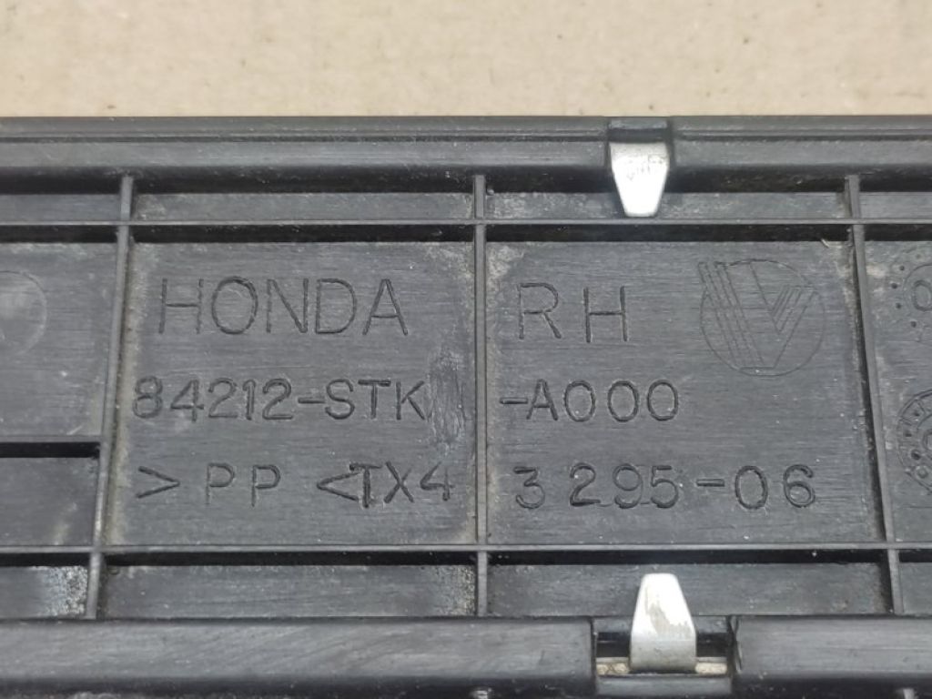 84212-TX4-A00ZA | Накладка порога внутрішня задн. прав. ACURA RDX 12-19 - Фото 3