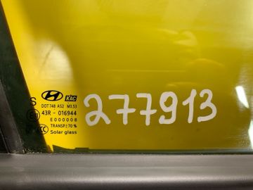 Скло дверей передн. прав. HYUNDAI KONA OS 17-23