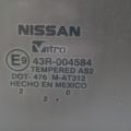 82300-3BA0A | Стекло двери задн. прав. NISSAN VERSA B17 11-19 - Превью 2