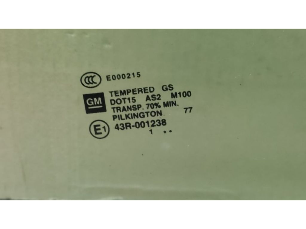 22860296 | Стекло двери задн. лев. CHEVROLET VOLT 10-15 - Фото 2