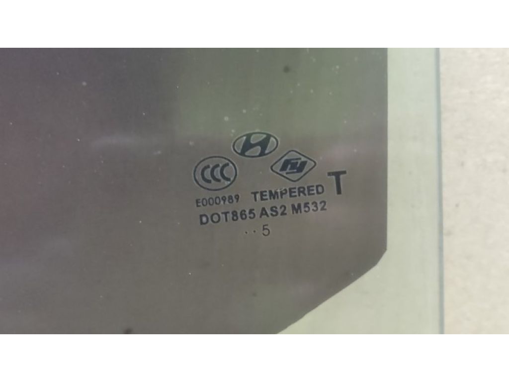 83411-3X010 | Скло дверей задн. лів. HYUNDAI ELANTRA MD 10-15 - Фото 2