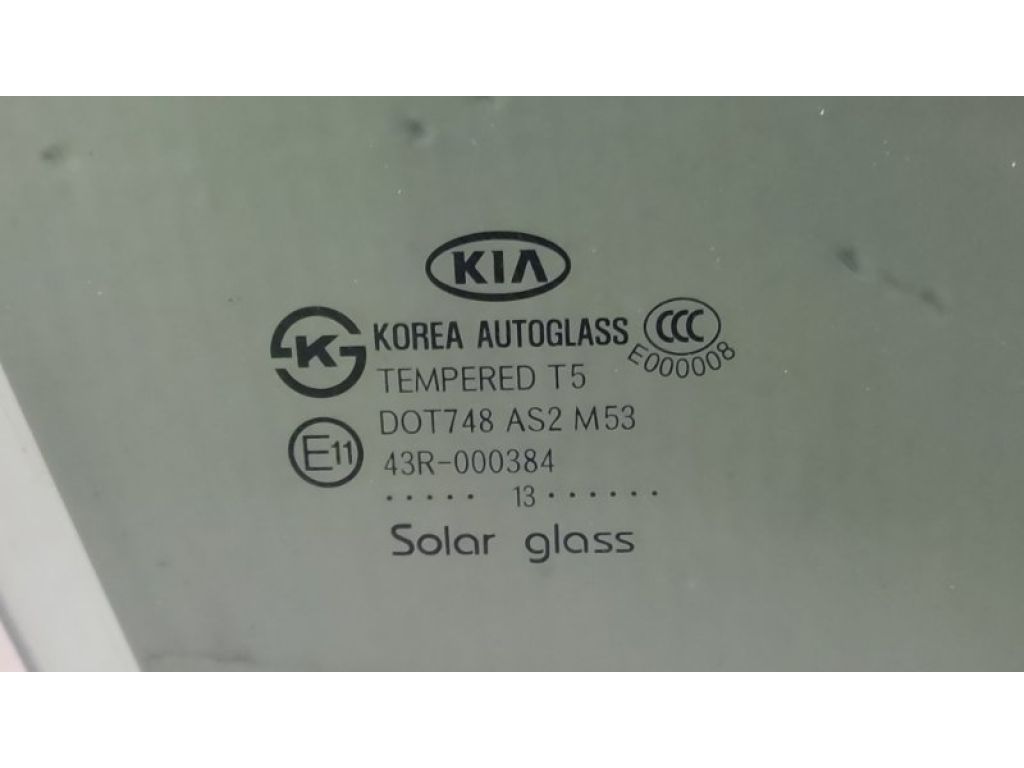 82421-2T010 | Скло дверей передн. прав. KIA OPTIMA TF 11-16 - Фото 2