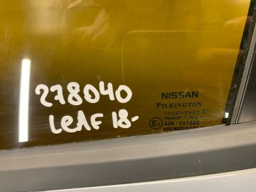 Стекло двери задн. лев. NISSAN LEAF 18-