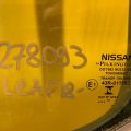 82221-5SF1A | Скло дверей глухе задн. лів. NISSAN LEAF 18- - Прев'ю 2