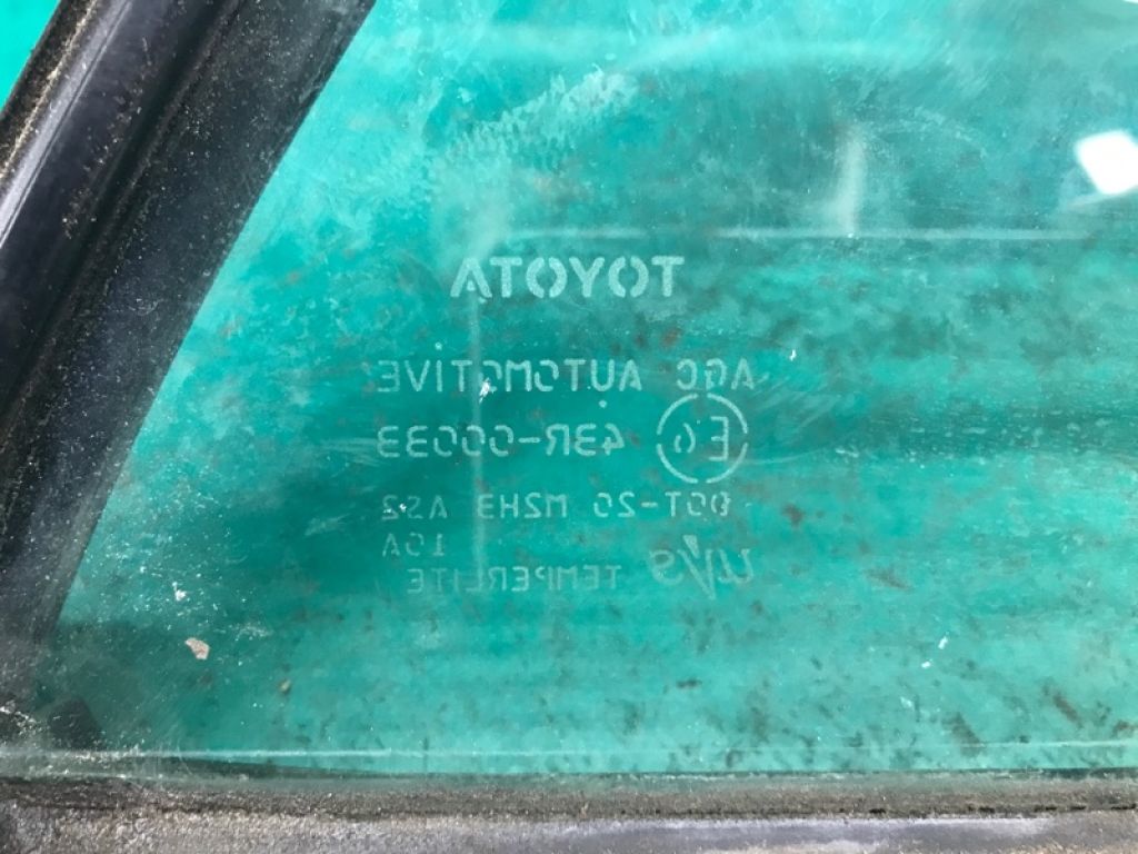 68123-12800 | Стекло двери глухое задн. прав. TOYOTA COROLLA 150 06-13 - Фото 2