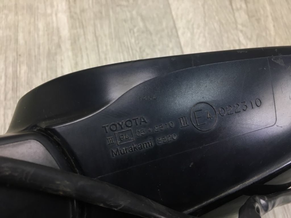 87901-02280 | Зеркало прав. TOYOTA AURIS 06-12 - Фото 11