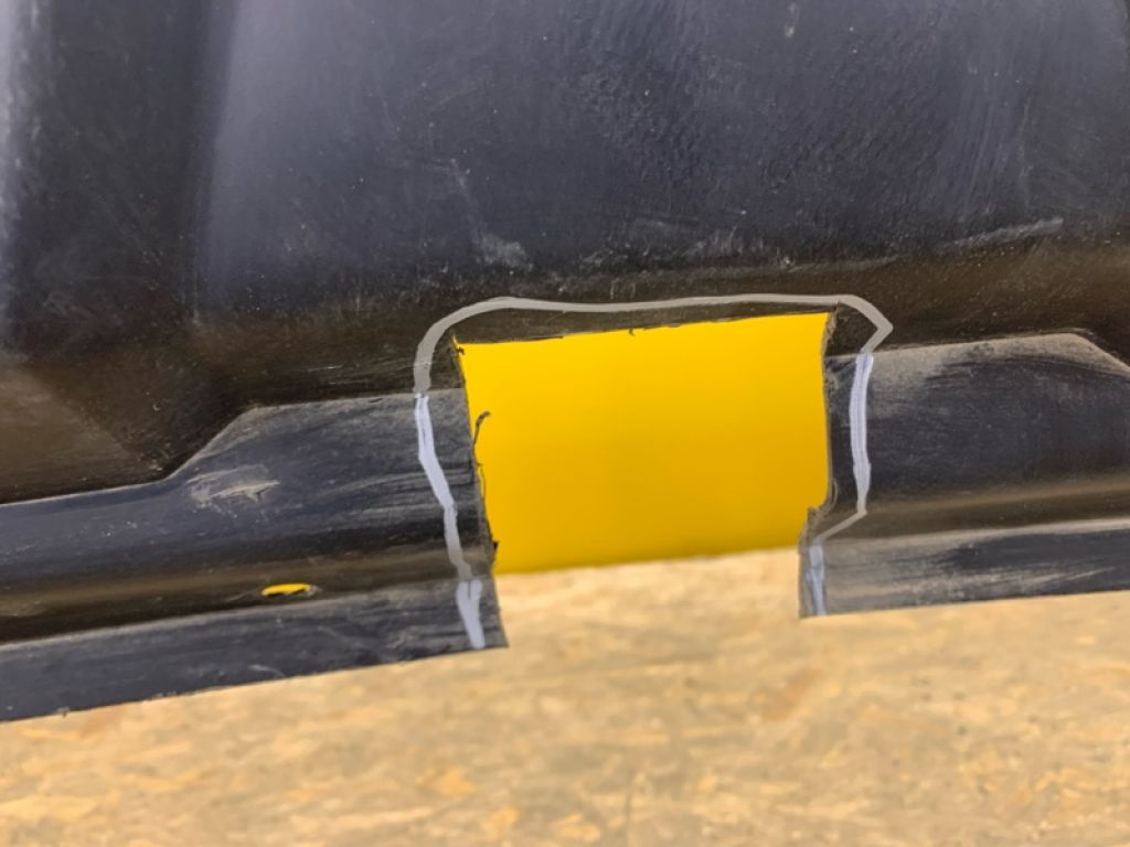 85022-JG04H | Бампер задний NISSAN X-TRAIL T31 07-14 - Фото 3