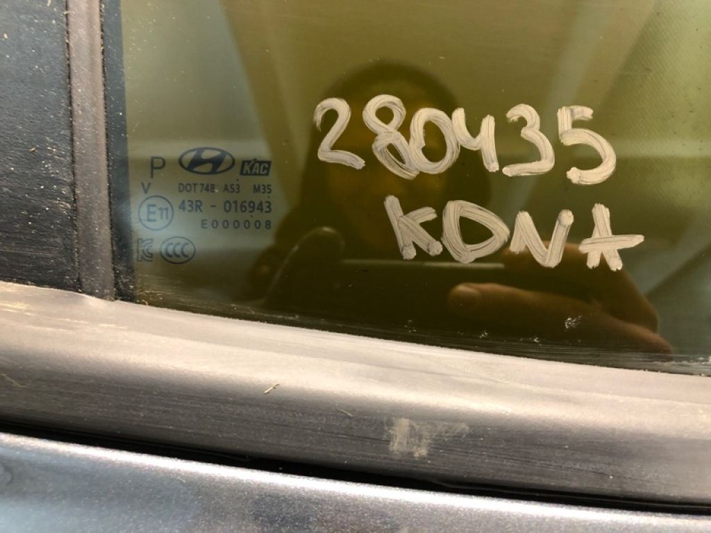 83420 J9020 | Скло дверей задн. прав. HYUNDAI KONA OS 17-23 - Фото 2