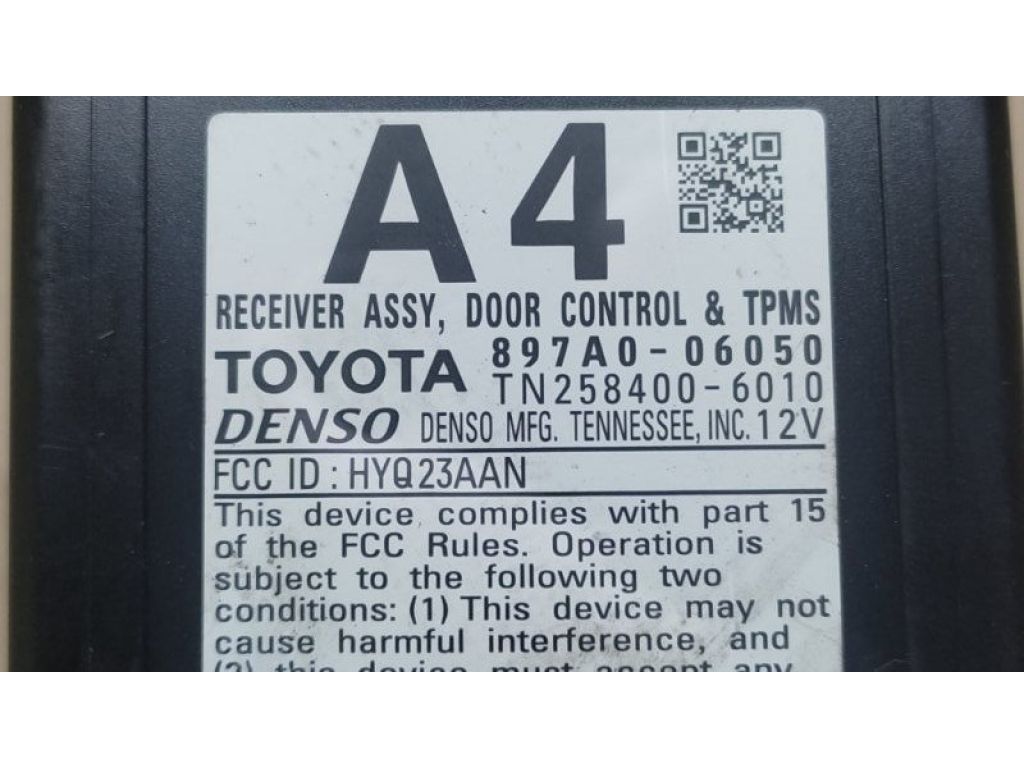 897A0-06050 | Блок електронний TOYOTA CAMRY 55 14-17 - Фото 4