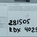 39540-TJC-A03 | Блок керування мультимедіа ACURA RDX 19- - Прев'ю 5