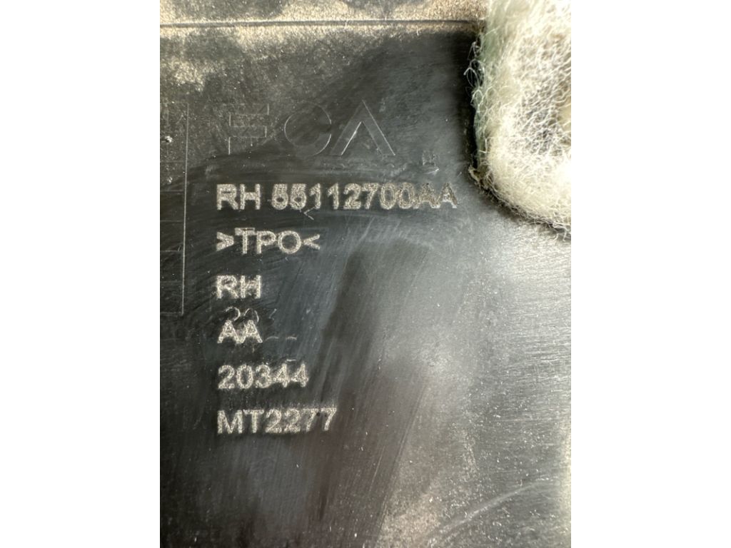 55112700AA | Подкрылок задн. прав. JEEP COMPASS 17-21 - Фото 3