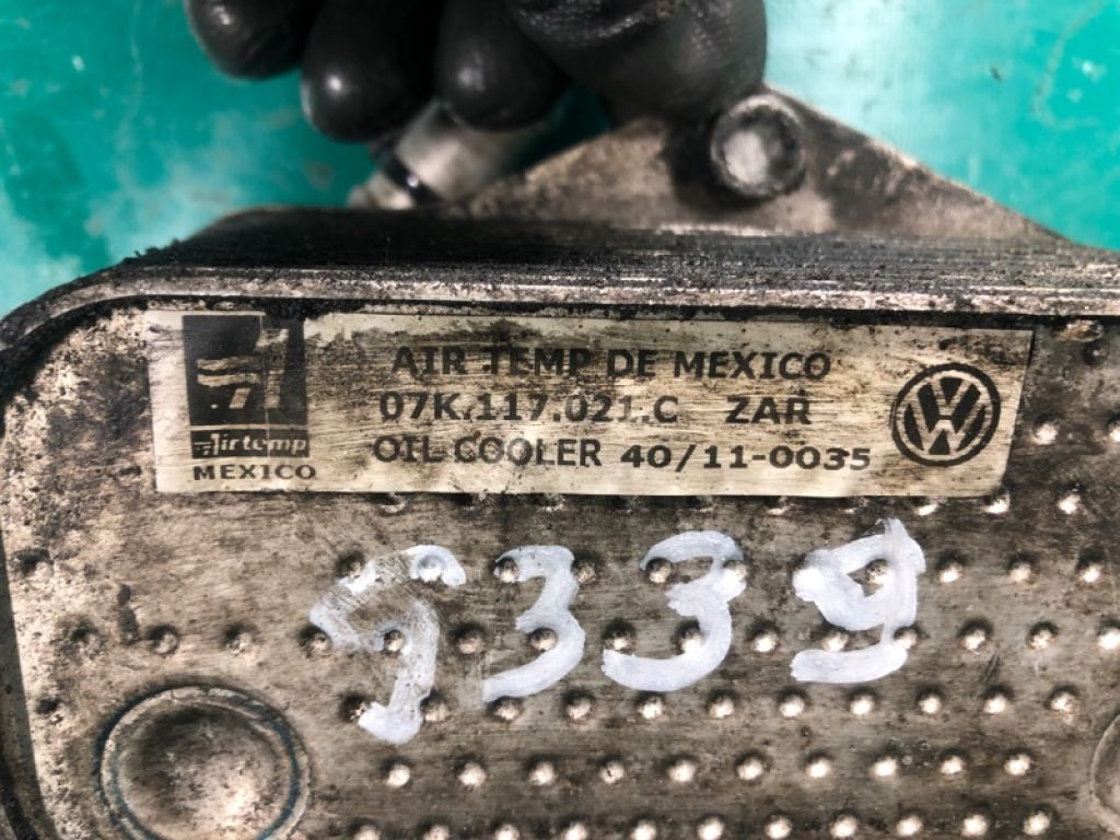 07K 117 021 C | Теплообменник двигателя VOLKSWAGEN PASSAT B7 11-15 - Фото 3