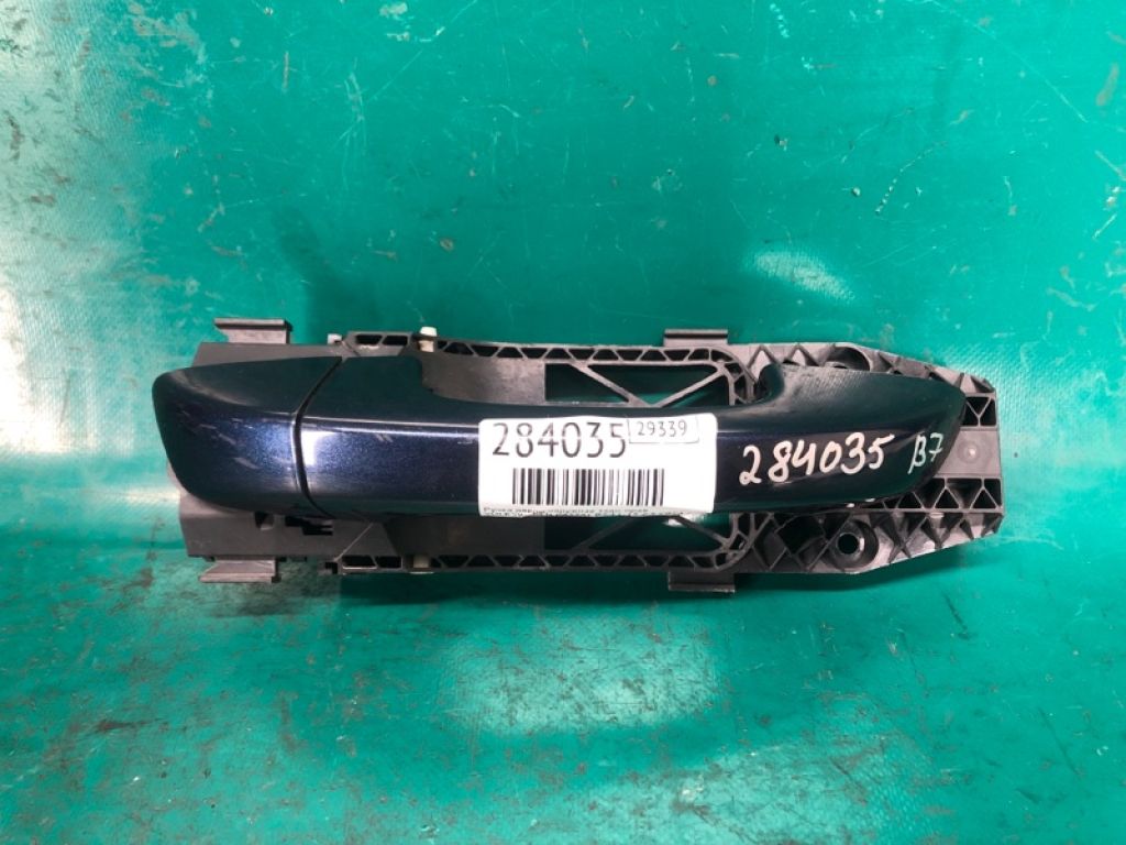 1K8 837 206 F | Ручка двері зовнішня задн. прав. VOLKSWAGEN PASSAT B7 11-15