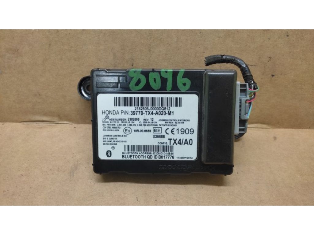 39770-TX4-A03 | Блок керування блютуз ACURA RDX 12-19