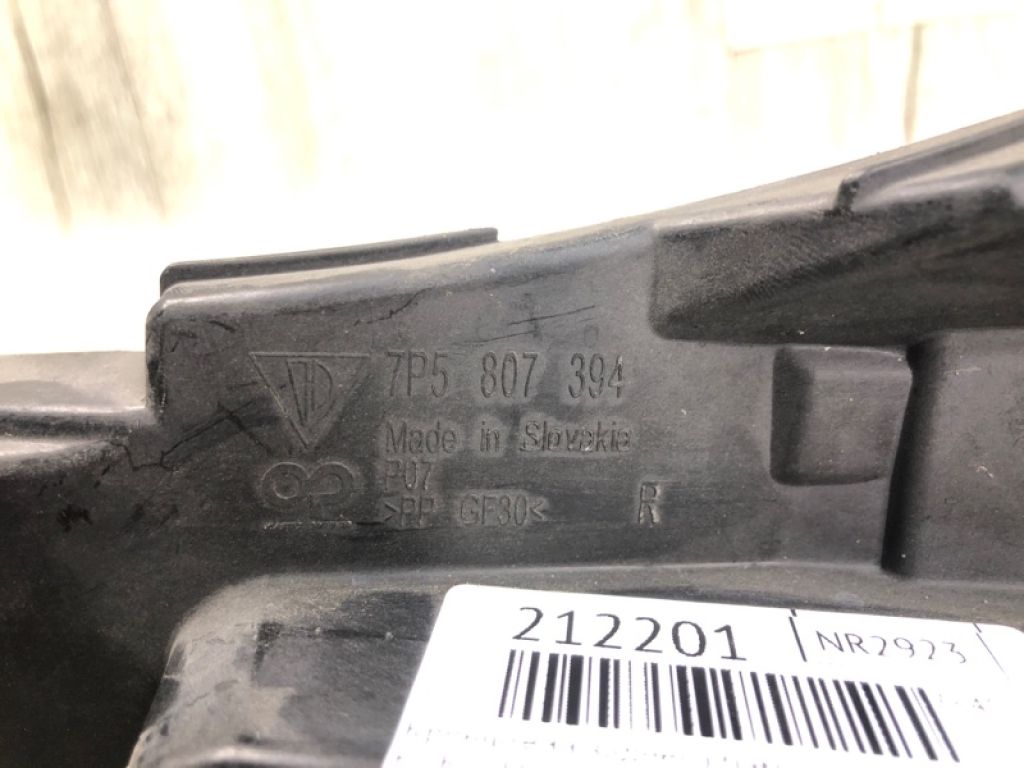 958 505 394 00 | Кронштейн заднього бампера прав. PORSCHE CAYENNE 10-18 - Фото 5