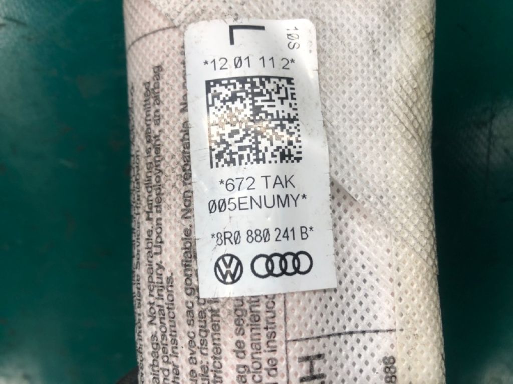 8R0 880 241 B | Подушка безпеки в сидінні лів. AUDI Q5 08-16 - Фото 4