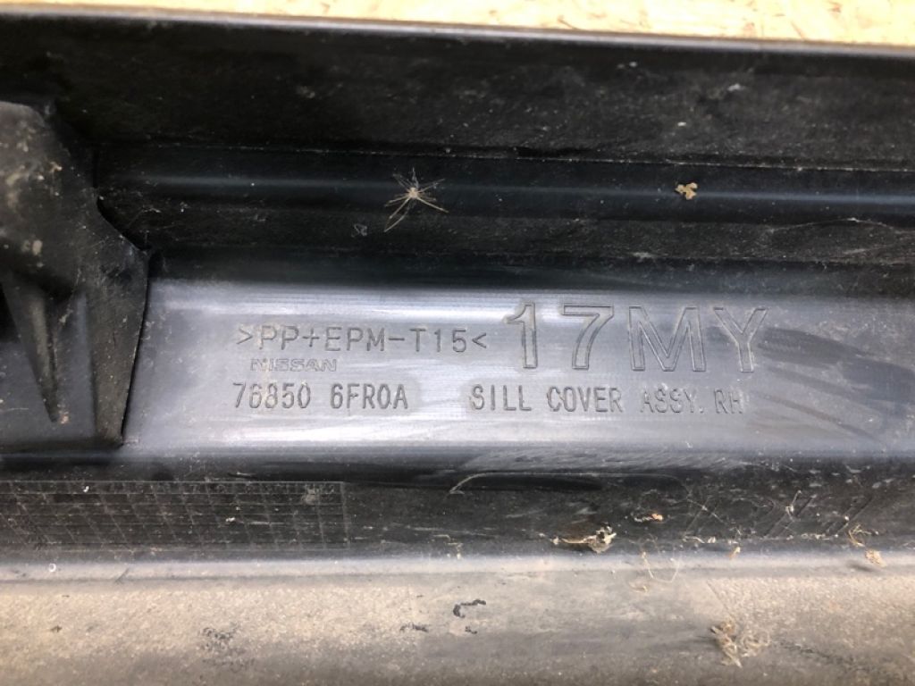 76850-6FR0A | Накладка порогу зовнішня прав. NISSAN X-TRAIL/ROGUE T32 13-20 - Фото 5
