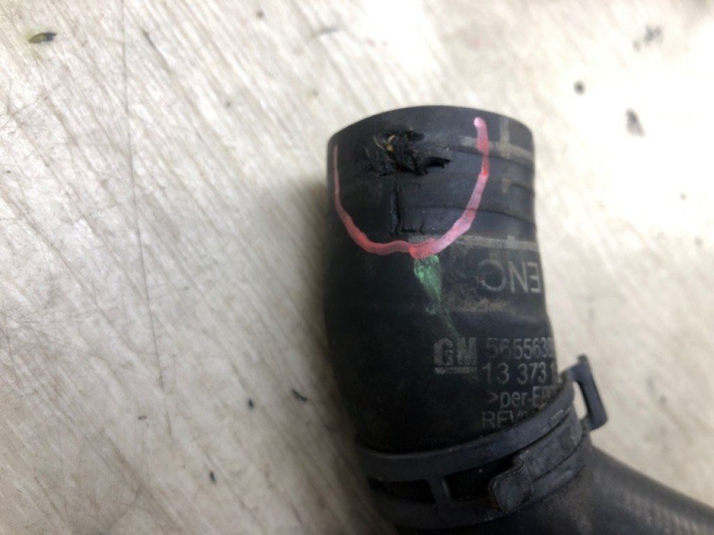 13373153 | Патрубок системи охолодження CHEVROLET CRUZE 15- - Фото 5