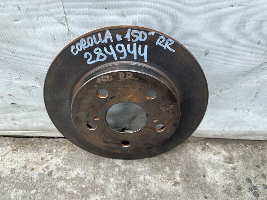 42431-12260 | Тормозной диск задний TOYOTA COROLLA 150 06-13 - Фото 2