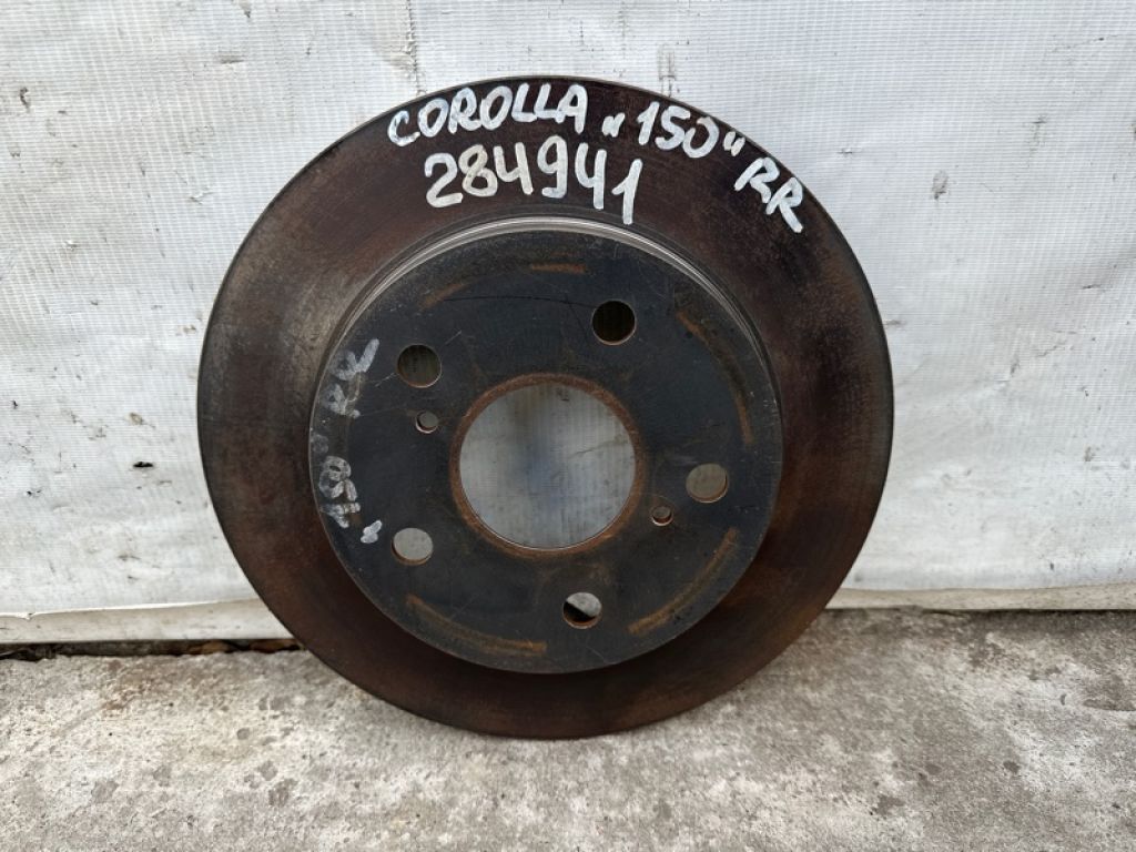 42431-12260 | Тормозной диск задний TOYOTA COROLLA 150 06-13