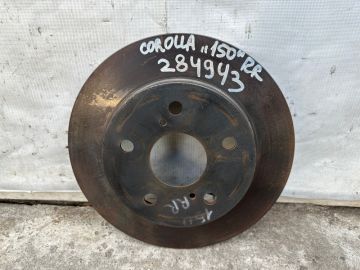 Тормозной диск задний TOYOTA COROLLA 150 06-13