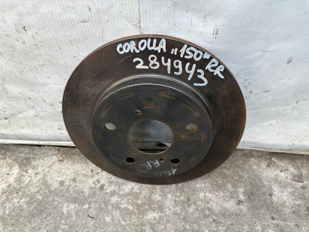 42431-12260 | Тормозной диск задний TOYOTA COROLLA 150 06-13 - Фото 2