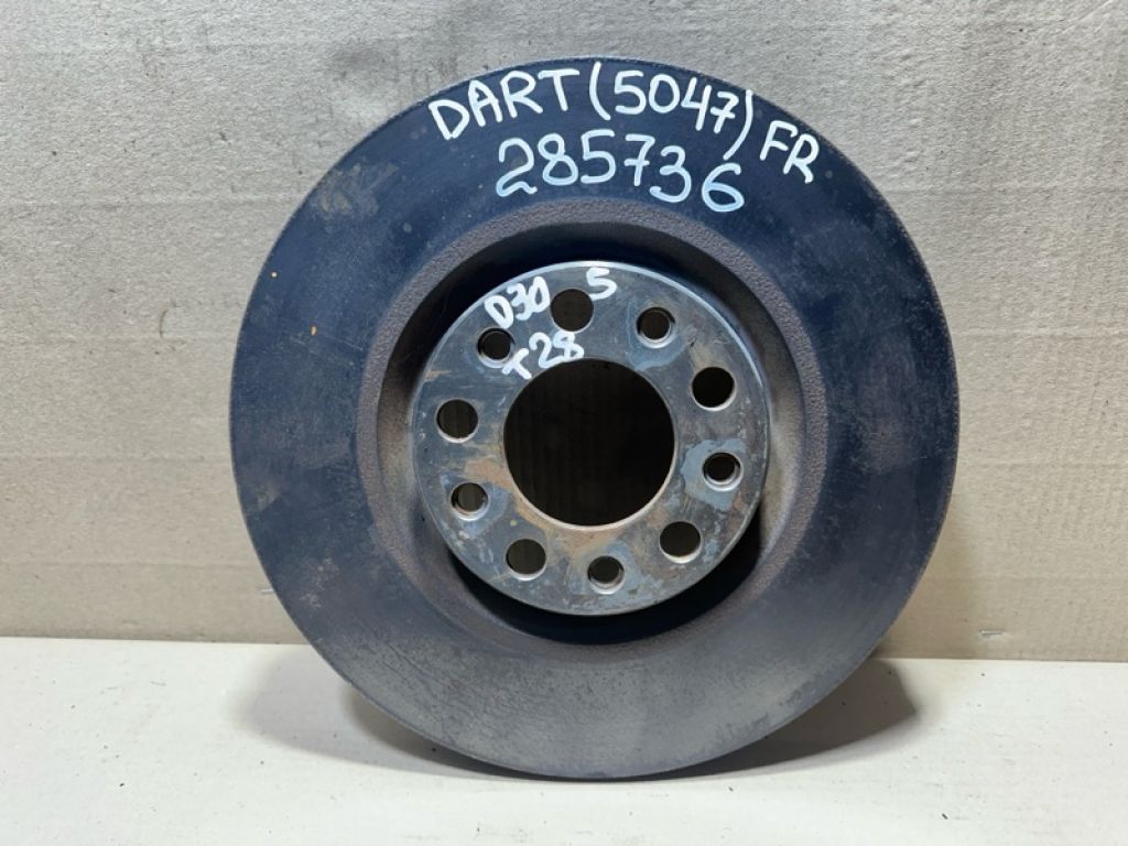 68257206AA | Тормозной диск передний DODGE DART 12-16