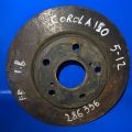 43512-12670 | Тормозной диск передний TOYOTA COROLLA 150 06-13