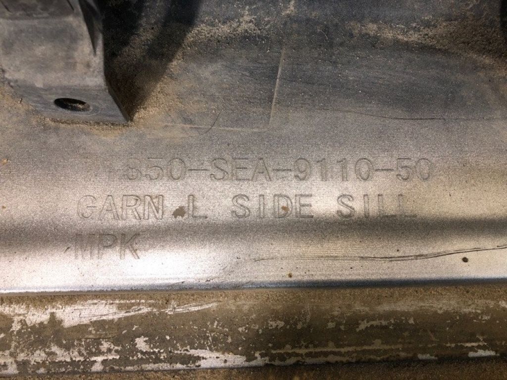 71850-SEA-911ZF | Накладка порога наружная лев. HONDA ACCORD CL7 / TSX 03-08 - Фото 7