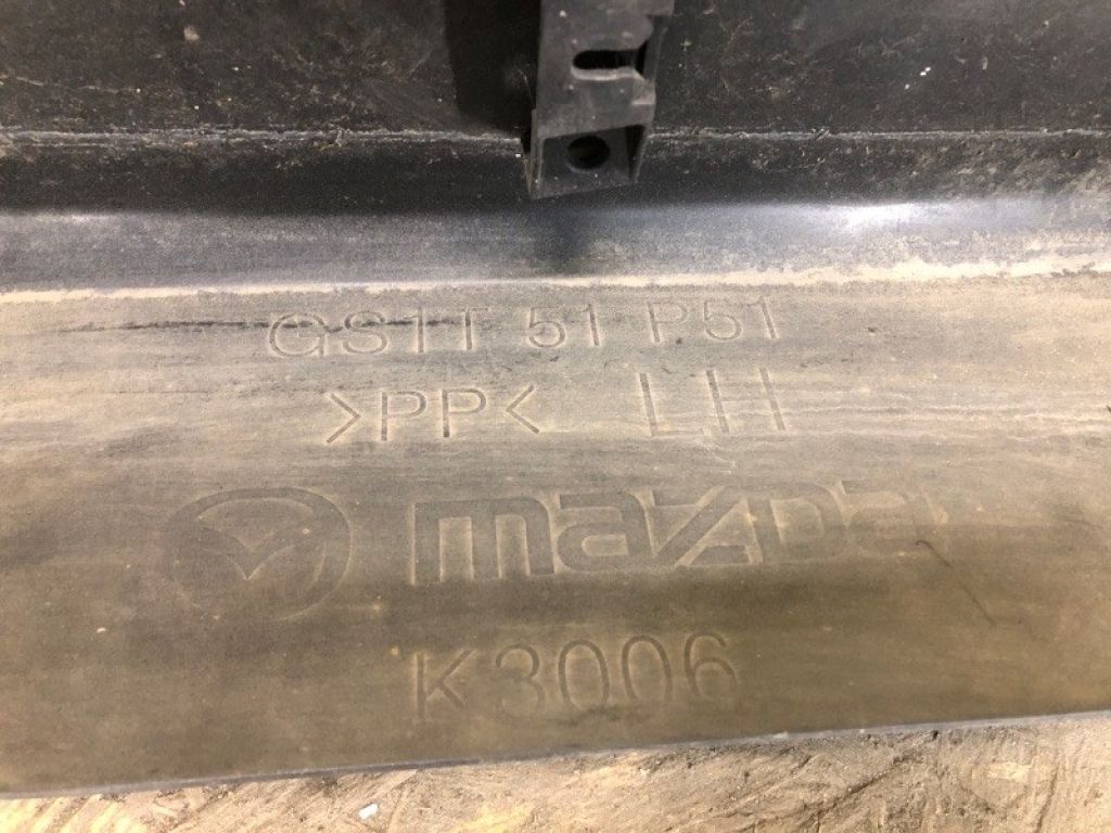 GS1T-51-P51 | Накладка порогу зовнішня лів. MAZDA 6 GH 07-12 - Фото 5