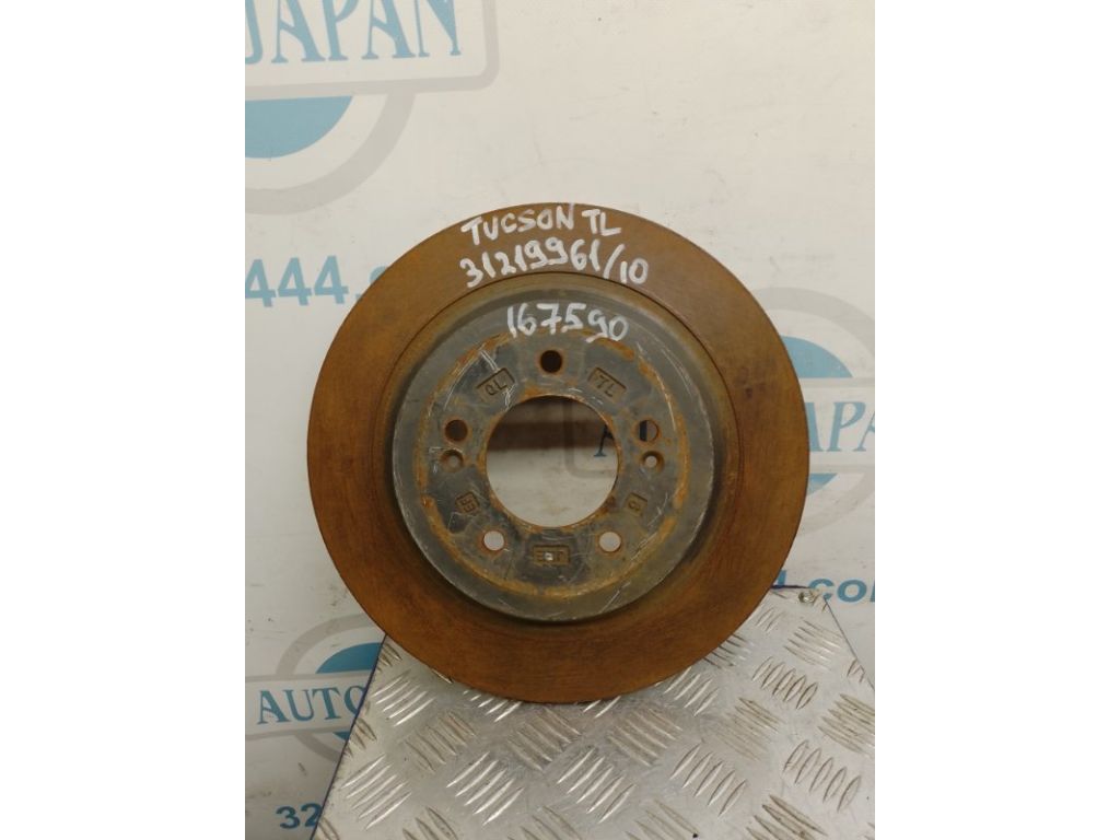 58411-D7700 | Гальмівний диск задній HYUNDAI TUCSON TL 15-20