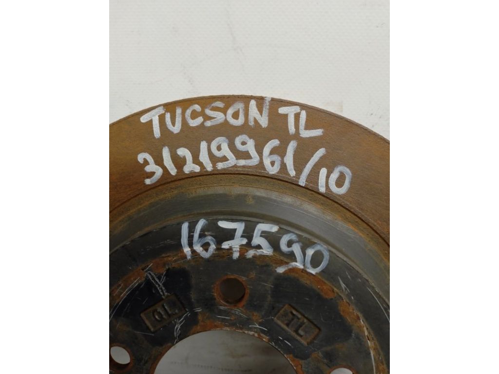 58411-D7700 | Гальмівний диск задній HYUNDAI TUCSON TL 15-20 - Фото 2