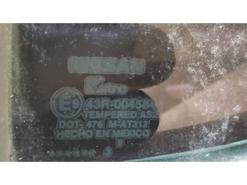 82263-3BA0A | Стекло двери глухое задн. лев. NISSAN VERSA B17 11-19 - Фото 2