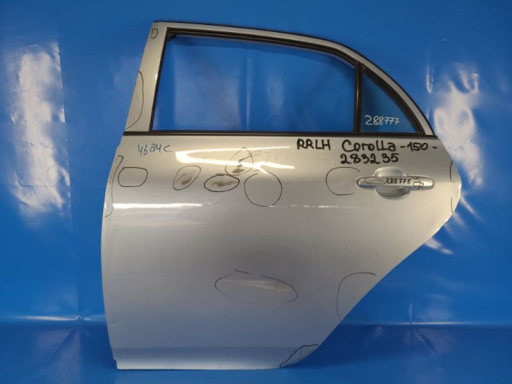 67004-02220 | Дверь задн. лев. TOYOTA COROLLA 150 06-13