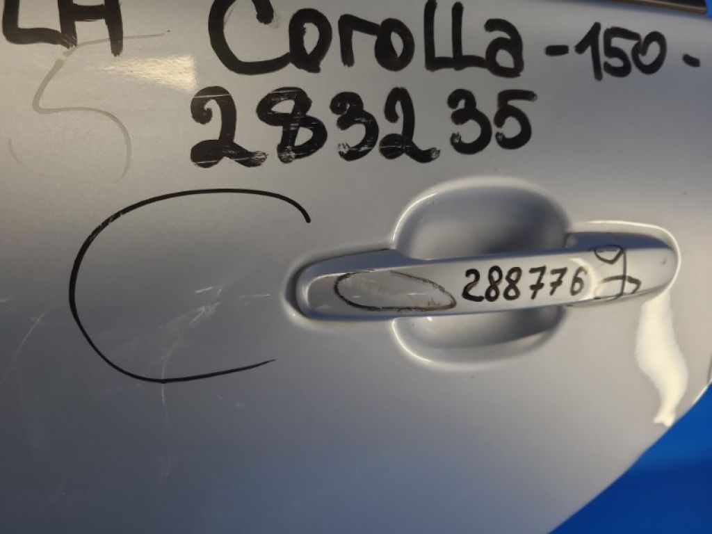 67004-02220 | Дверь задн. лев. TOYOTA COROLLA 150 06-13 - Фото 9