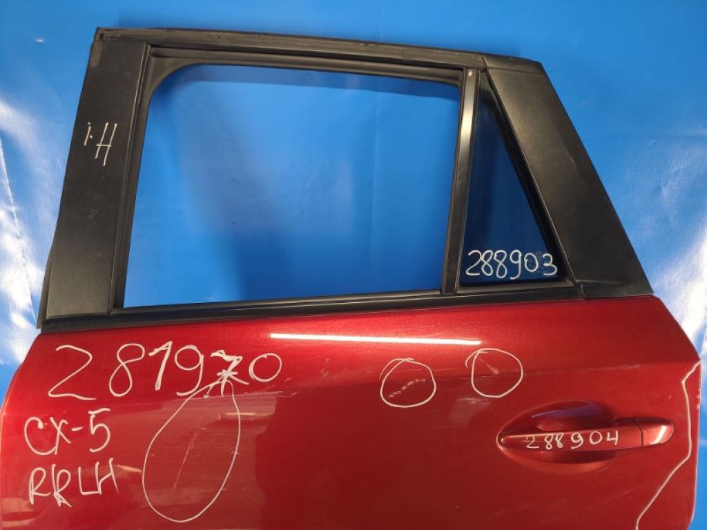 KDY3-73-02XC | Двері задн. лів. MAZDA CX-5 (KE) 11-17 - Фото 2