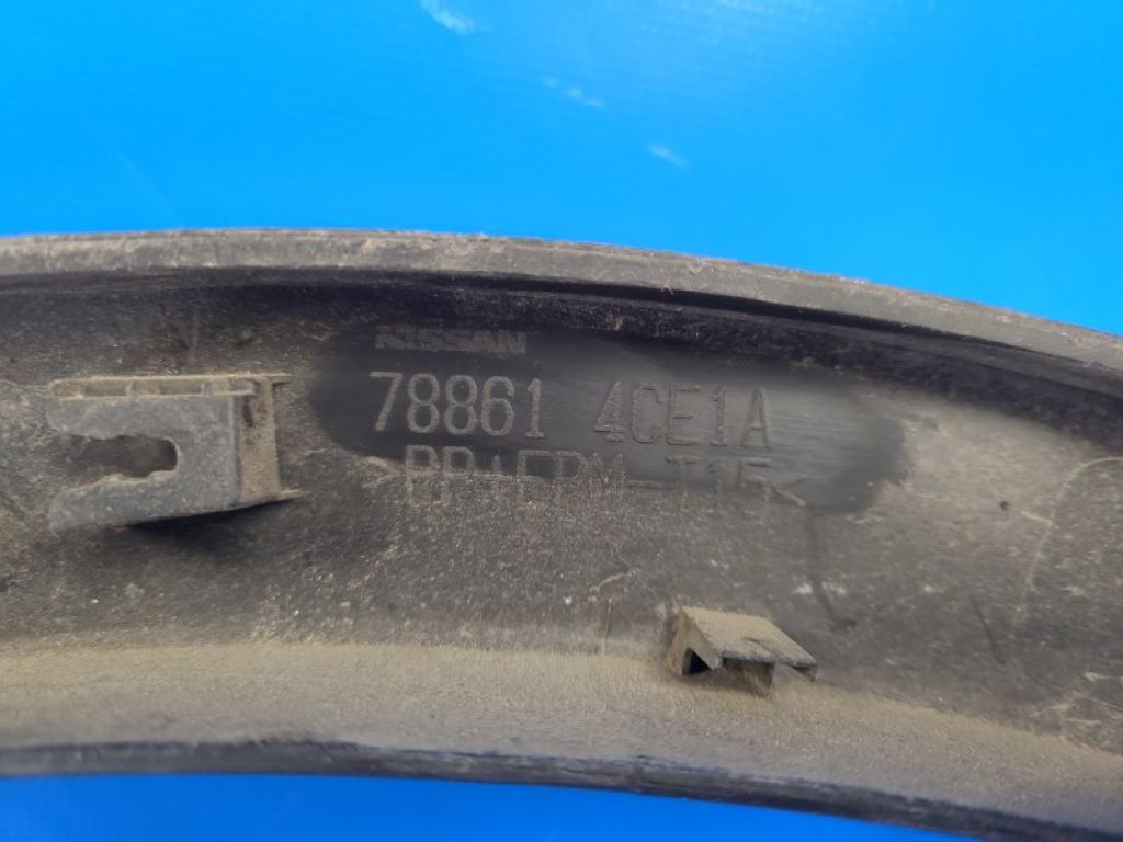 78861 4CE1A | Накладка крыла (расширитель арки) задн. лев. NISSAN X-TRAIL/ROGUE T32 13-20 - Фото 3