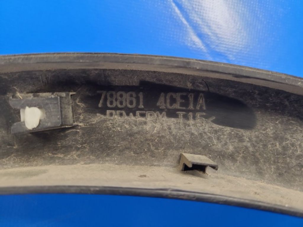 78861 4CE1A | Накладка крила (розширювач арки) задн. лів. NISSAN X-TRAIL/ROGUE T32 13-20 - Фото 3