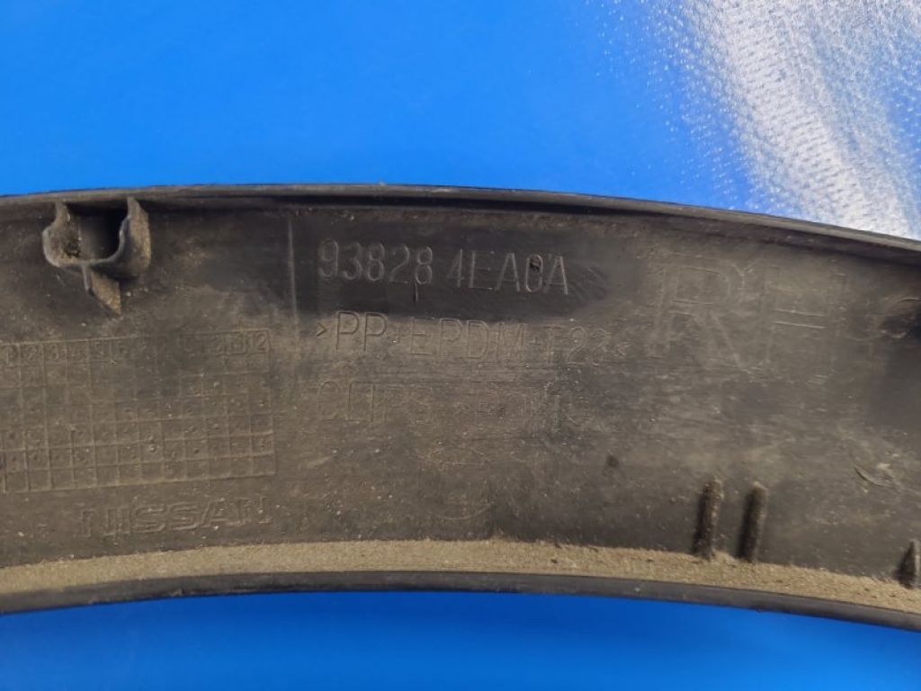 93828 4EA0A | Накладка крила (розширювач арки) задн. прав. NISSAN QASHQAI/ROGUE SPORT 14- - Фото 3