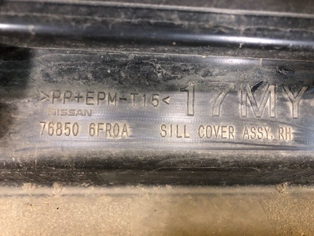 76850-6FR0A | Накладка порога наружная прав. NISSAN X-TRAIL/ROGUE T32 13-20 - Фото 5