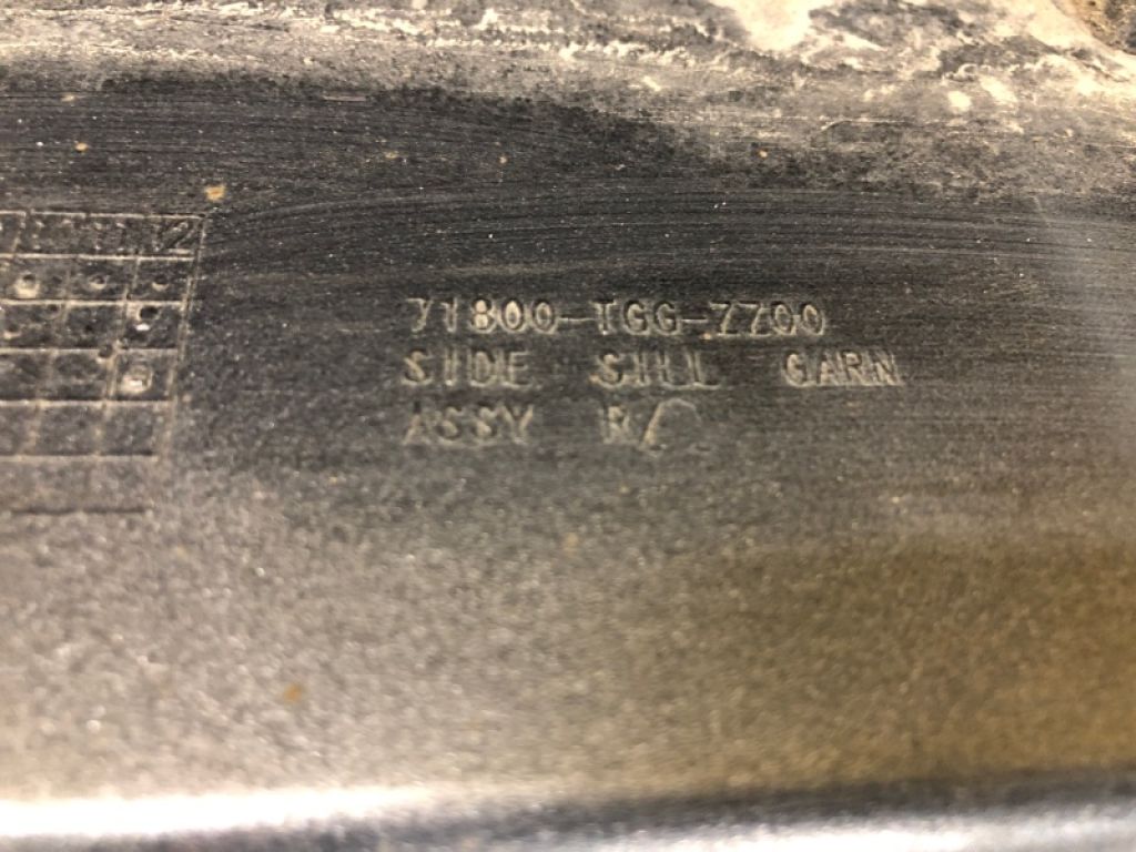 71800-TGG-ZZ00 | Накладка порога наружная прав. HONDA CIVIC FC/FK 15- - Фото 5