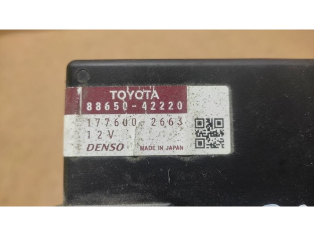 88650-42220 | Блок керування піччю TOYOTA RAV4 05-12 - Фото 2