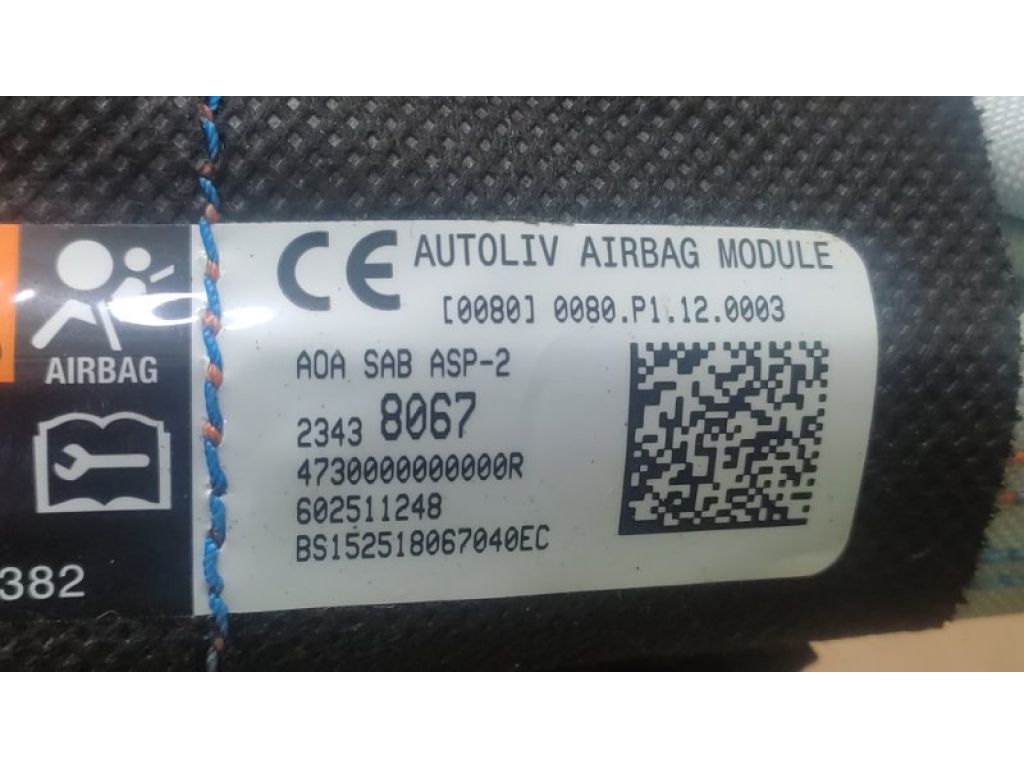 23438067 | Подушка безпеки в сидінні передн. прав. CADILLAC ATS 12-19 - Фото 3