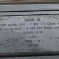 51 47 8 046 478 | Накладка порога внутрішня передн. прав. BMW 3 SERIES (E90-E93) 2005–2014 - Прев'ю 6