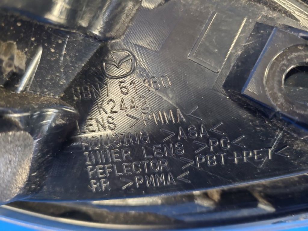 BBN751160 | Ліхтар зовнішній лів. MAZDA 3 BL 09-13 - Фото 6