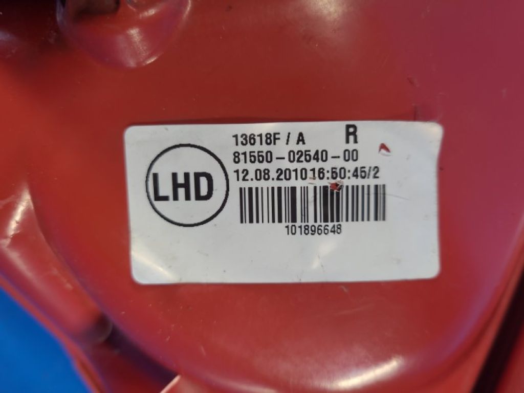 81550-02540-00 | Ліхтар зовнішній прав. TOYOTA AURIS 06-12 - Фото 7