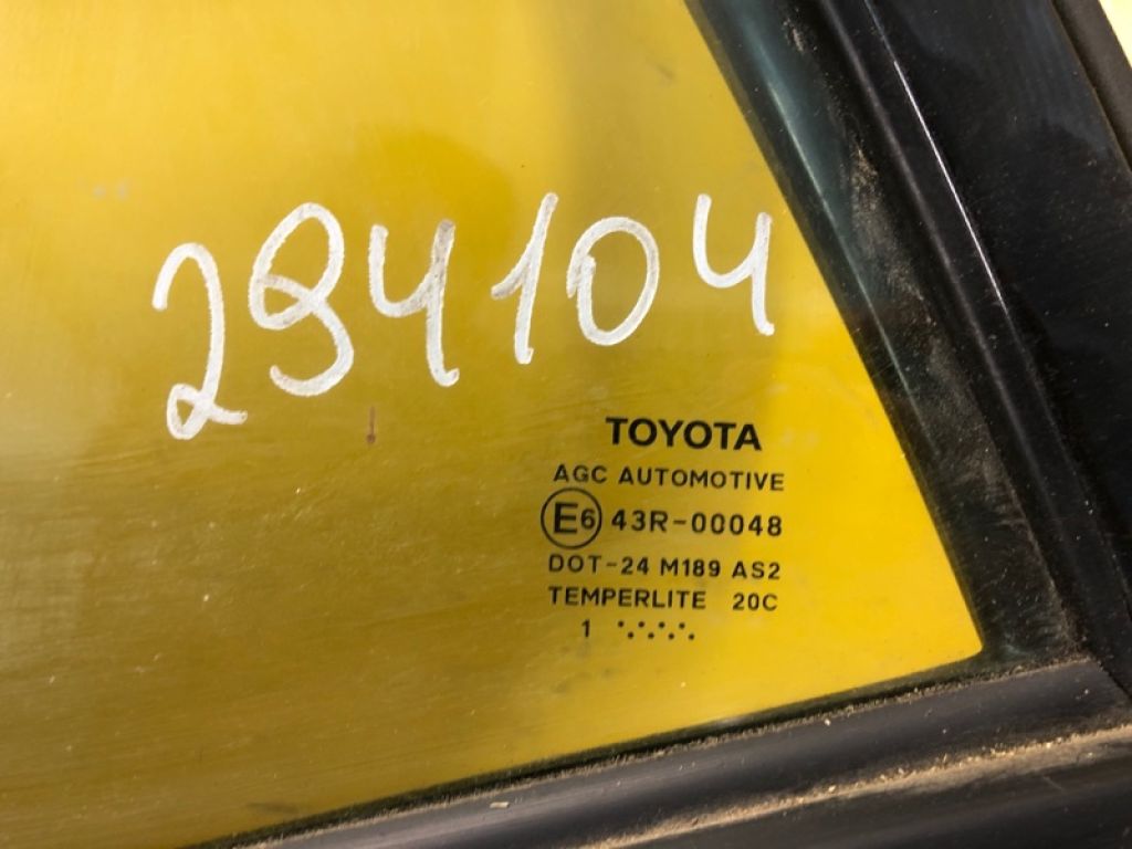 68124-02170 | Стекло двери глухое задн. лев. TOYOTA AURIS 06-12 - Фото 2